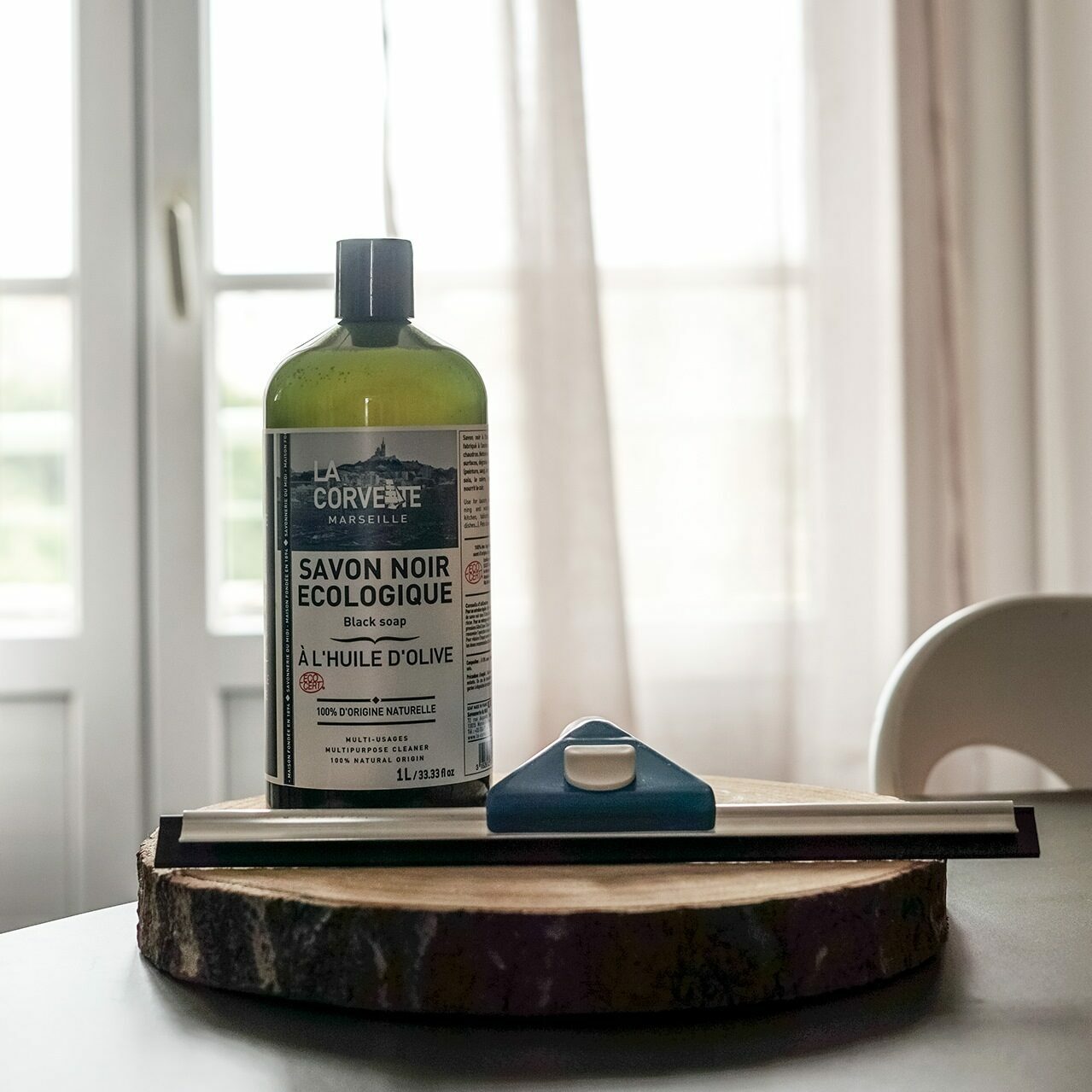 La Corvette l 馬賽家事多功能濃縮橄欖油黑皂液 - 無料配方1L