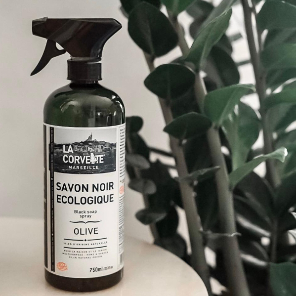 La Corvette l 馬賽家事多功能黑皂噴霧750ml