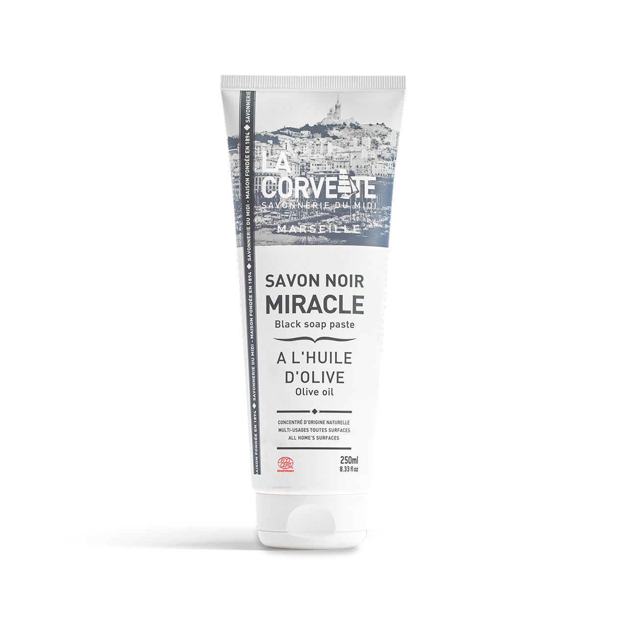 La Corvette l 馬賽家事黑皂膏 - 橄欖油配方250ml