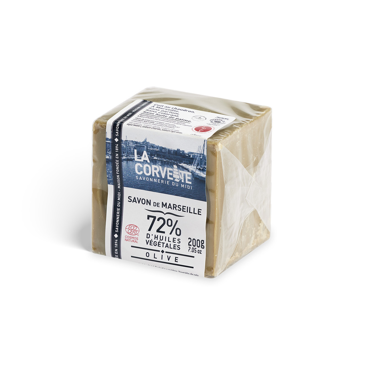 La Corvette l 200g經典橄欖油馬賽皂