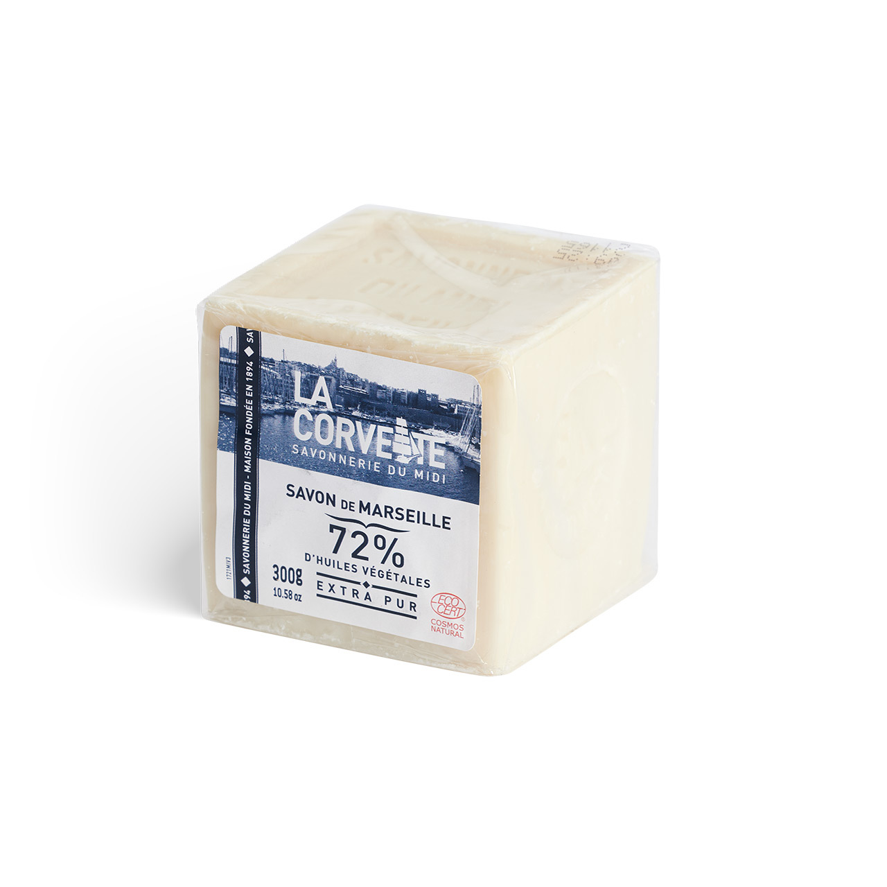 La Corvette l 300g經典正宗馬賽皂 l 永續認證純植物油配方