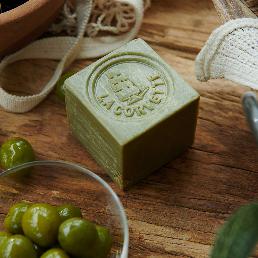 La Corvette l 200g經典橄欖油馬賽皂 - 禮盒裝