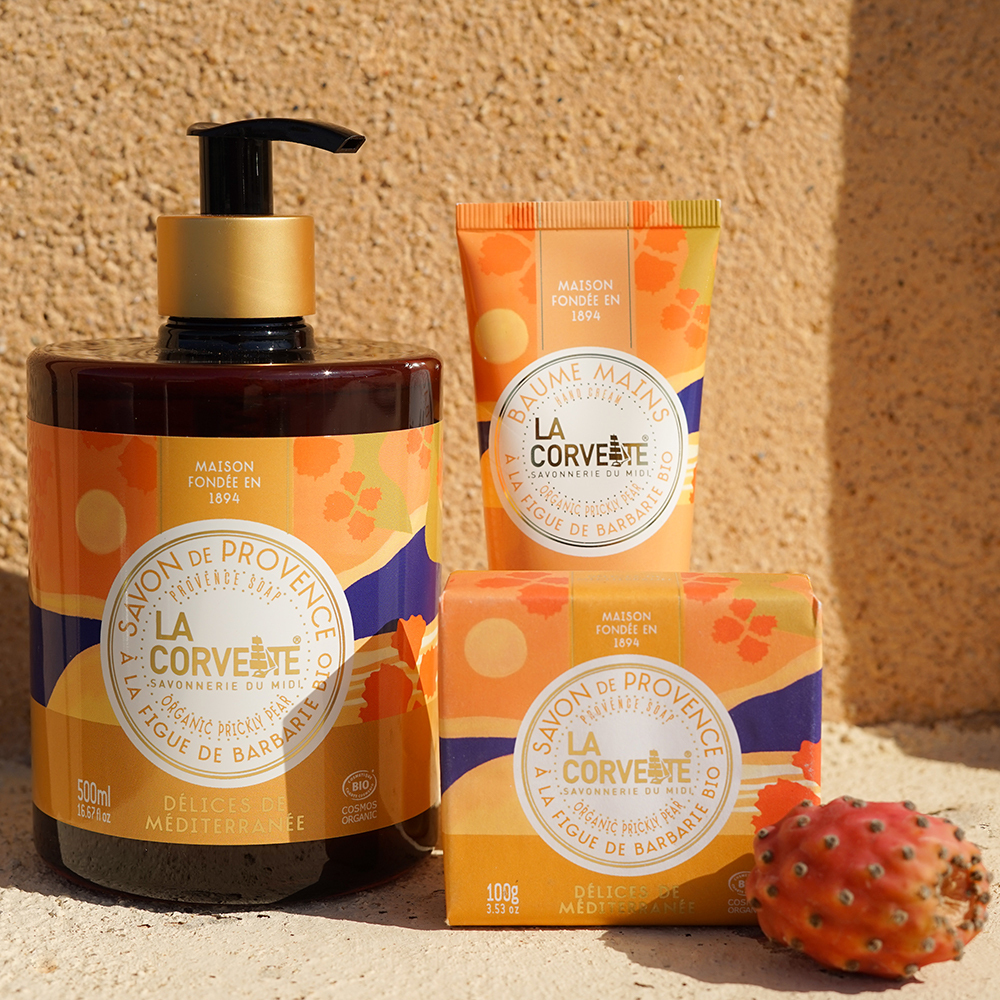 La Corvette l 經典地中海有機香氛皂 - 田園甜源(橙香、無花果、香草)100g