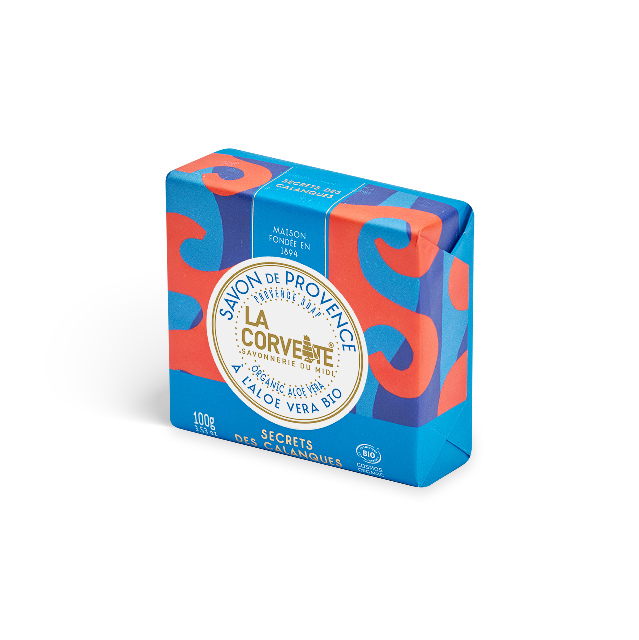 La Corvette l 經典地中海有機香氛皂 -海洋之島 (海洋植香、蘆薈)100g