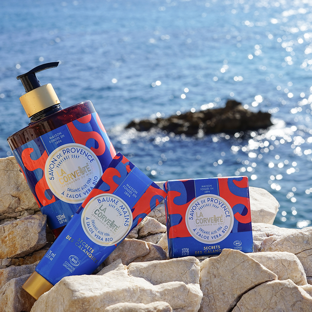 La Corvette l 經典地中海有機香氛皂 -海洋之島 (海洋植香、蘆薈)100g