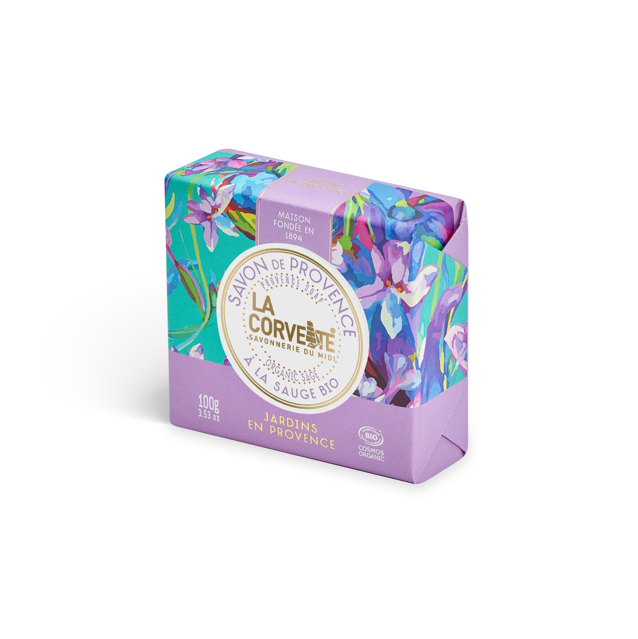 La Corvette l 經典地中海有機香氛皂 - 普羅旺斯(木蘭花、檸檬馬鞭草)100g