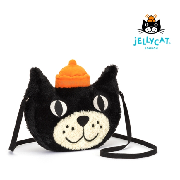 【樂森藥局】英國 Jellycat 經典果凍貓斜背包、造型斜背包