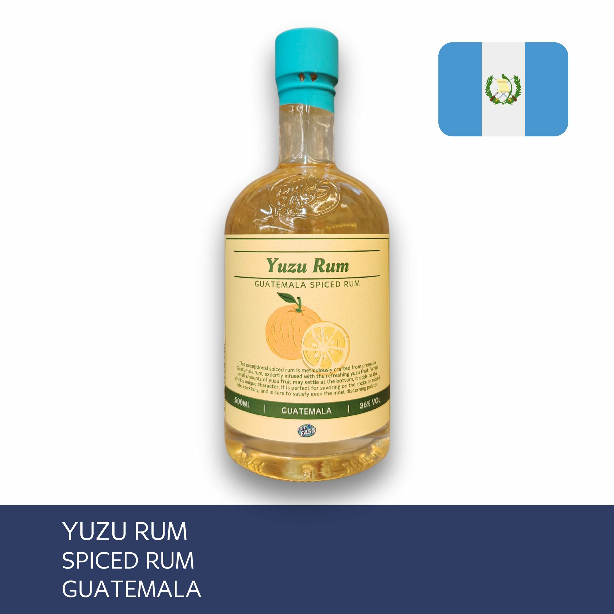 Yuzu Rum, Guatemala Spiced Rum