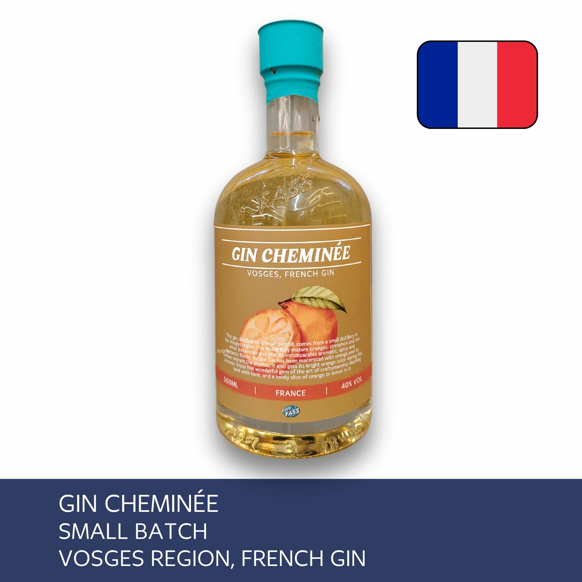 Gin Cheminee, French Gin