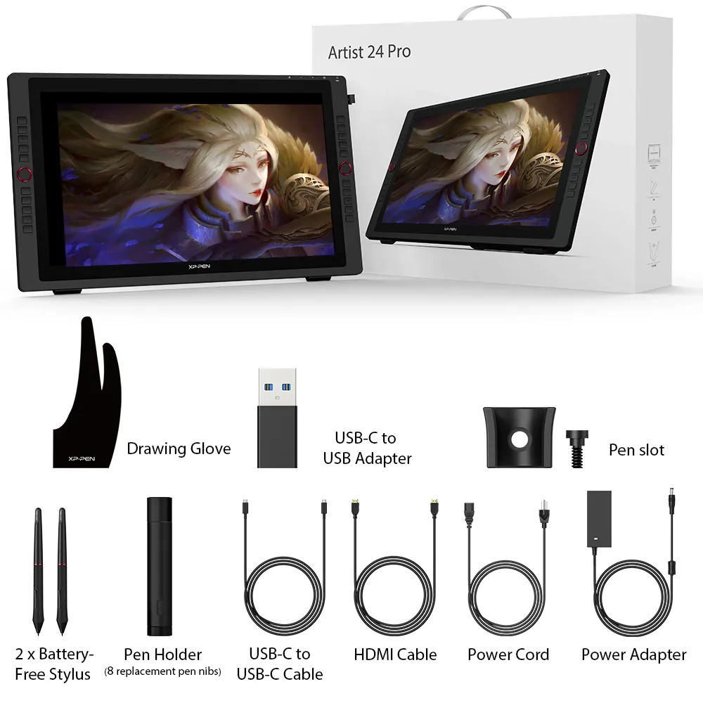 XP-Pen Artist 24 Pro Drawing Display Tablet