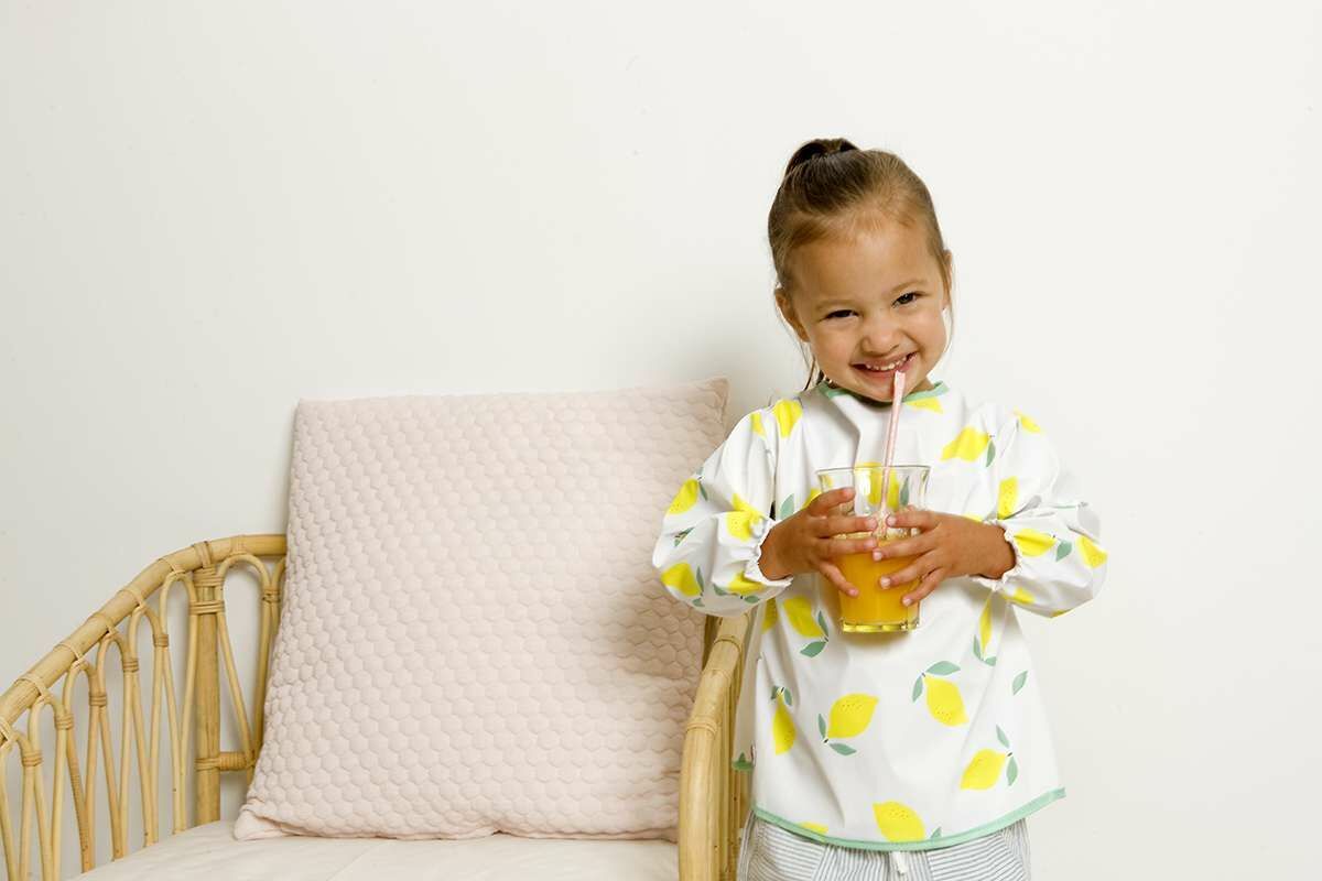 Baby to Love - Waterproof Smock - Happy Lemon