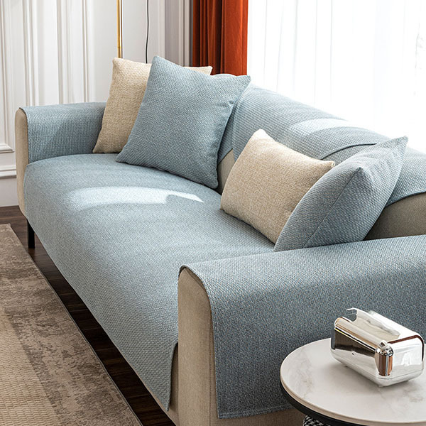 日本棉麻編織沙發墊