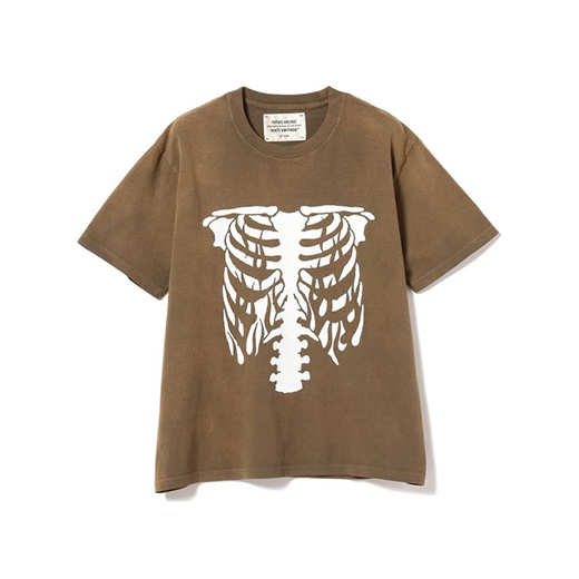BEAMS FUTURE ARCHIVE BONE PRINT TEE