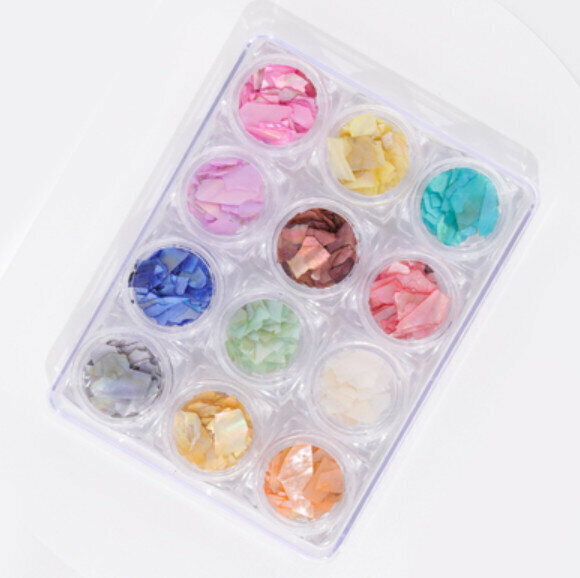 Nail Pieces (Colored Shell Set-3#)