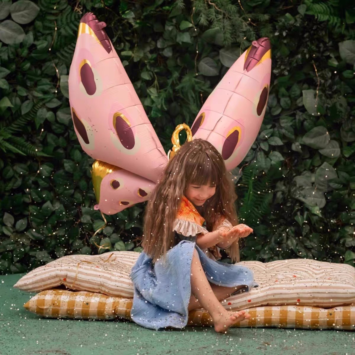 butterfly girl lets fly