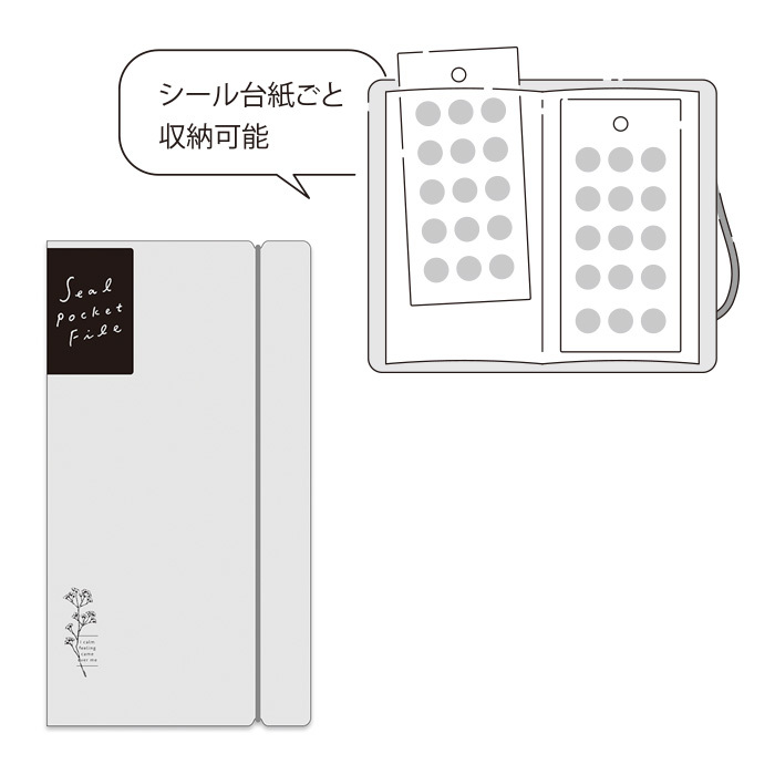 日本MIND WAVE 貼紙收納冊 共四款