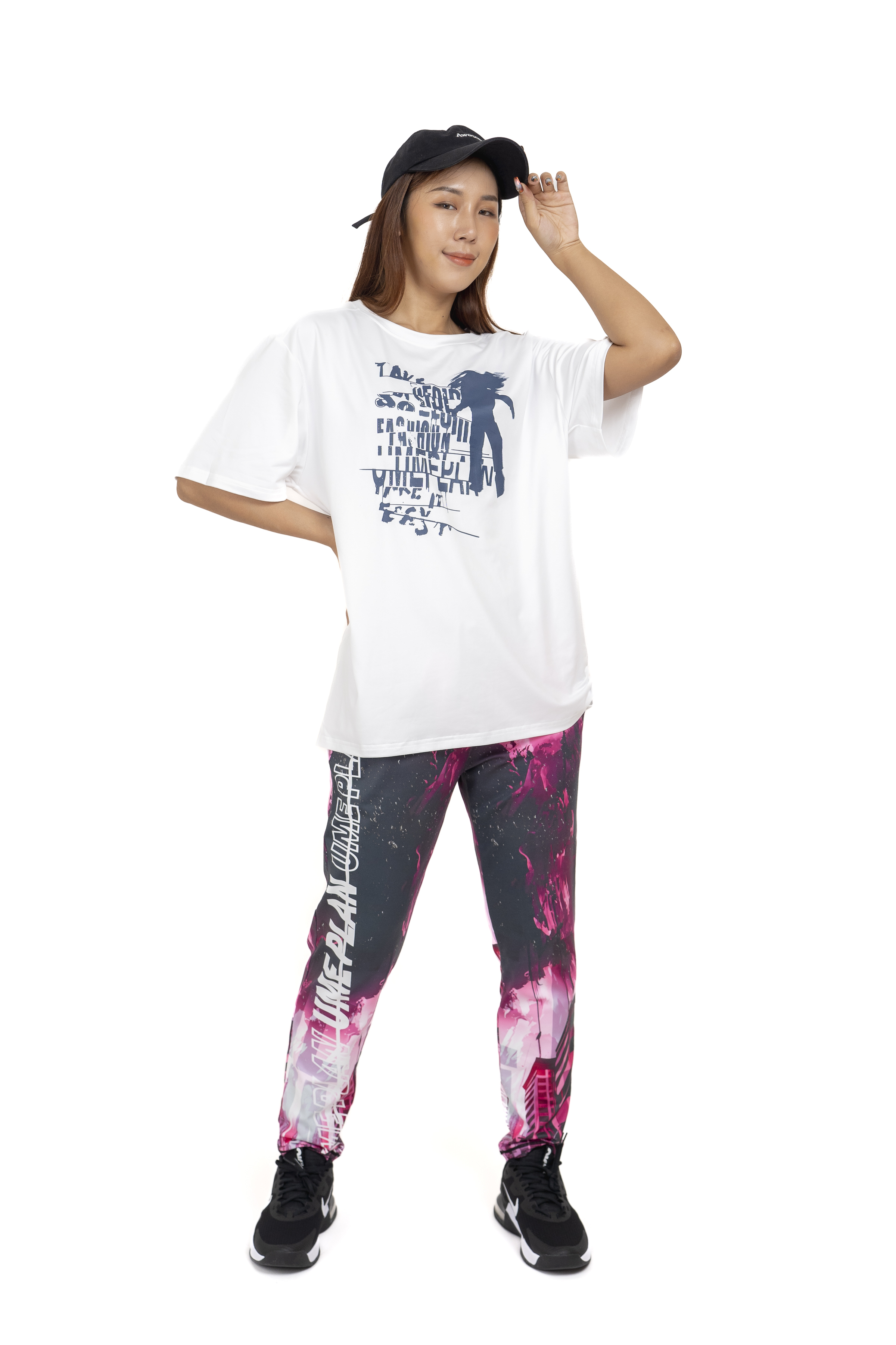 印花潮T 白 S0021W L號