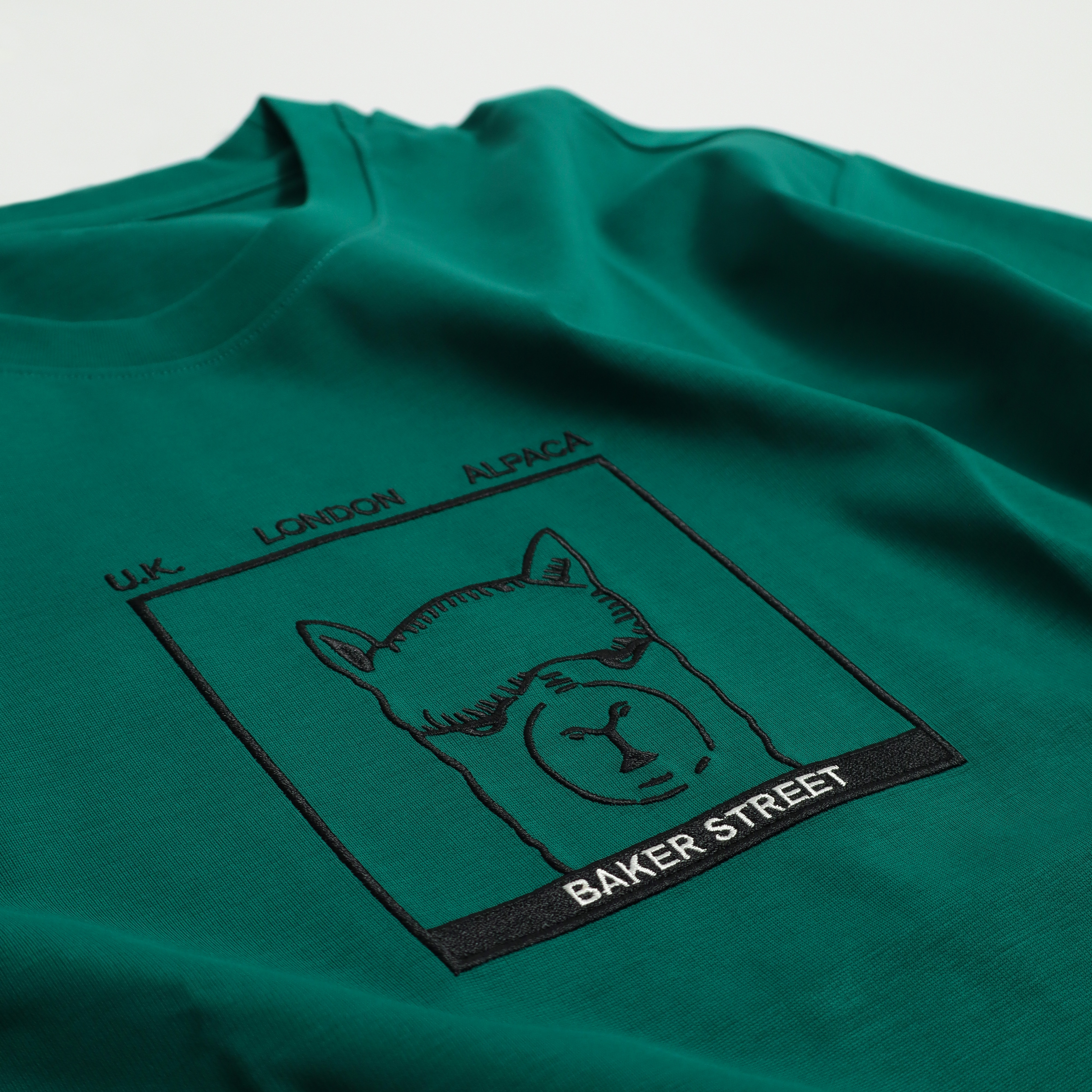 Hidden Alpaca 羊駝刺繡液氨冰絲涼感機能衣