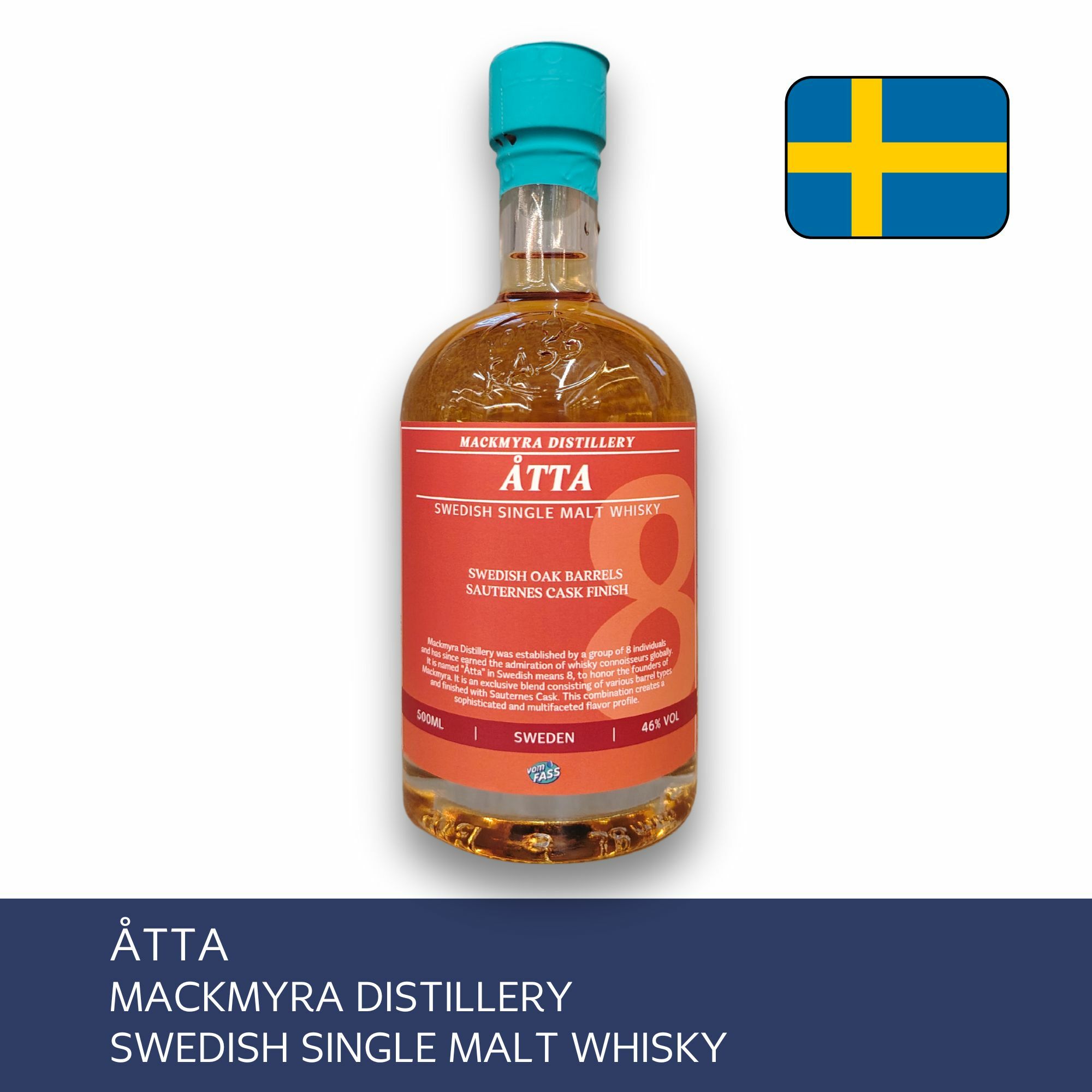 Atta, Mackmyra Distillery, Swedish Single Malt Whisky