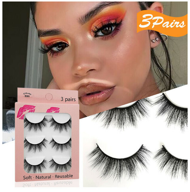 Mink Fur False Eyelashes (G300)