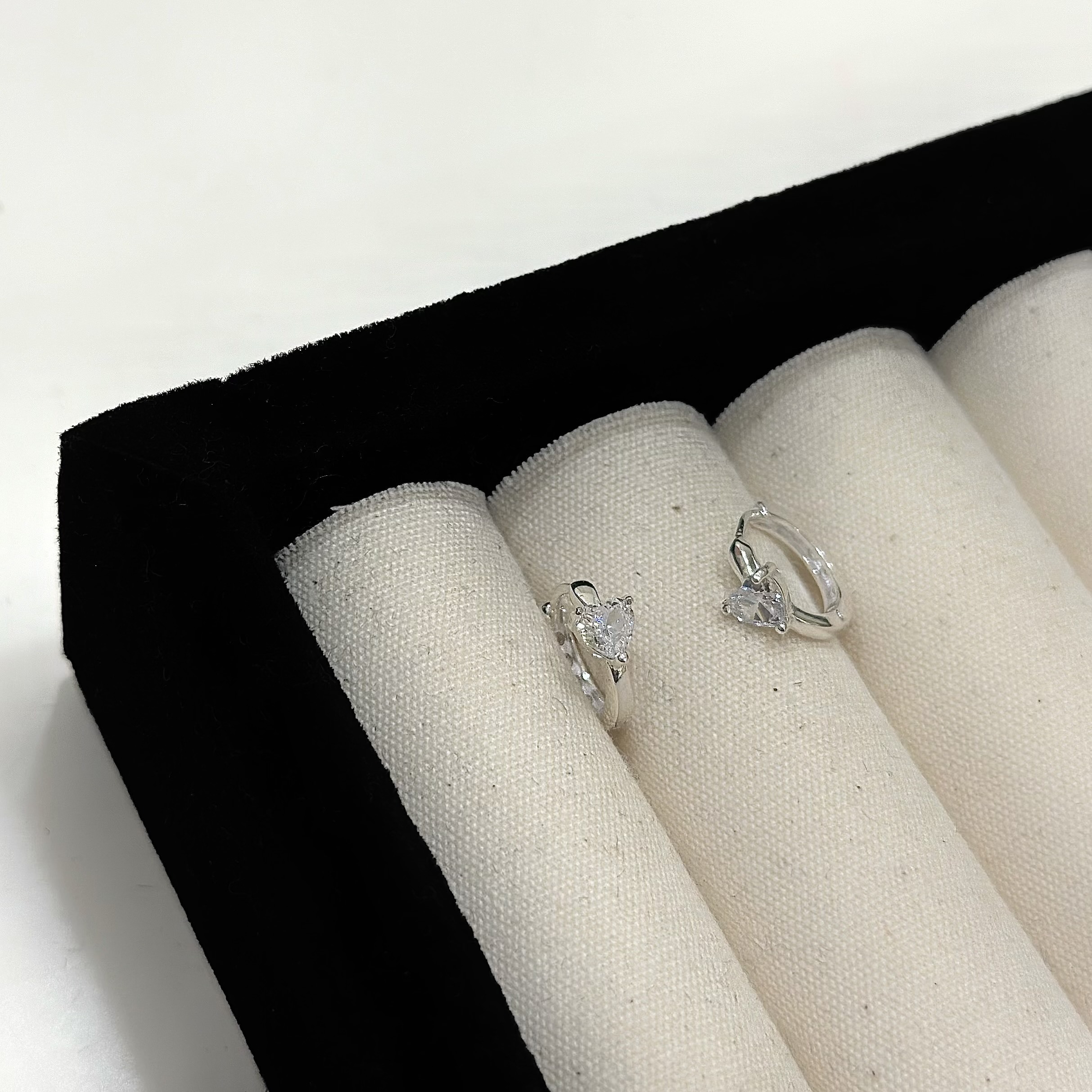 G54愛心鑽純銀易扣