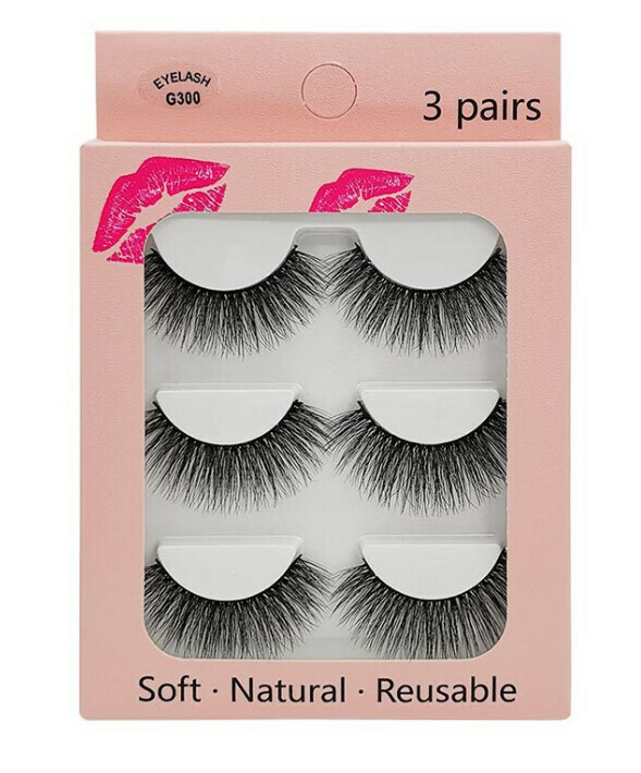 Mink Fur False Eyelashes (G300)