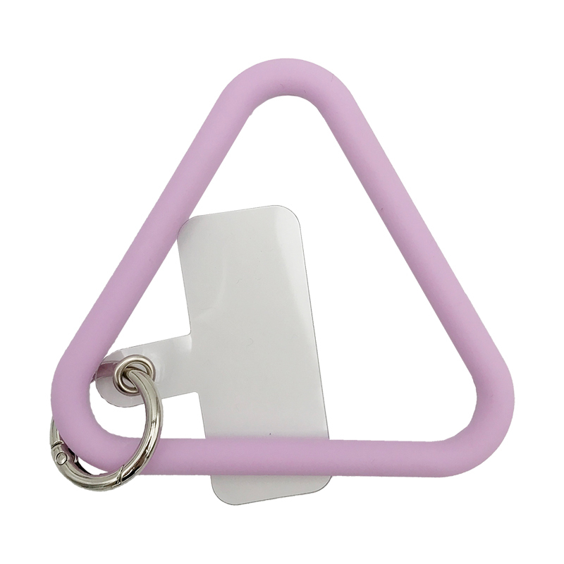 手機掛環/薰衣草紫 三角形