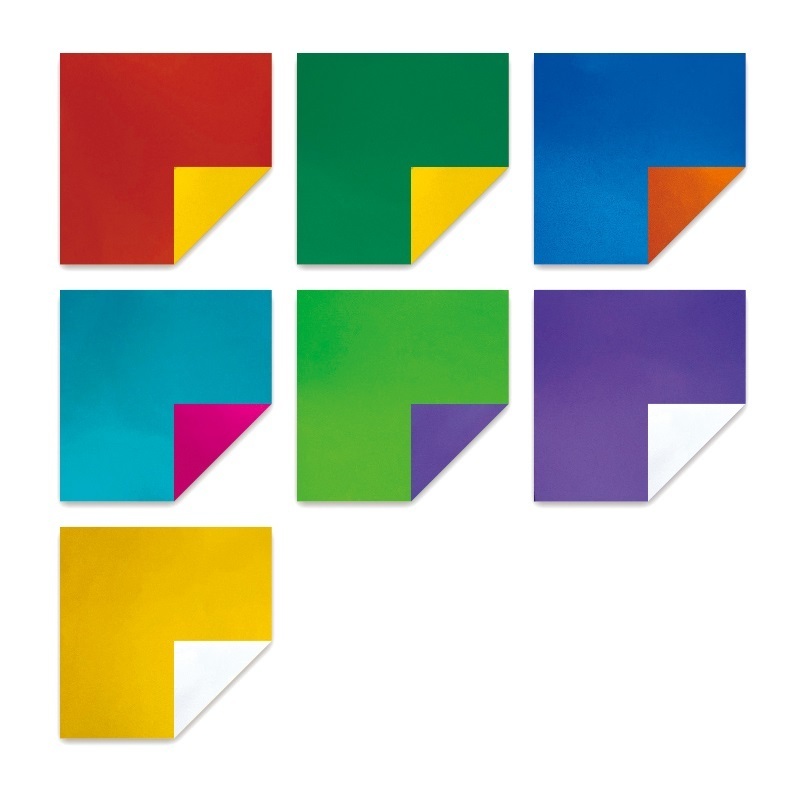 折紙玩具/雙面箔紙 8入