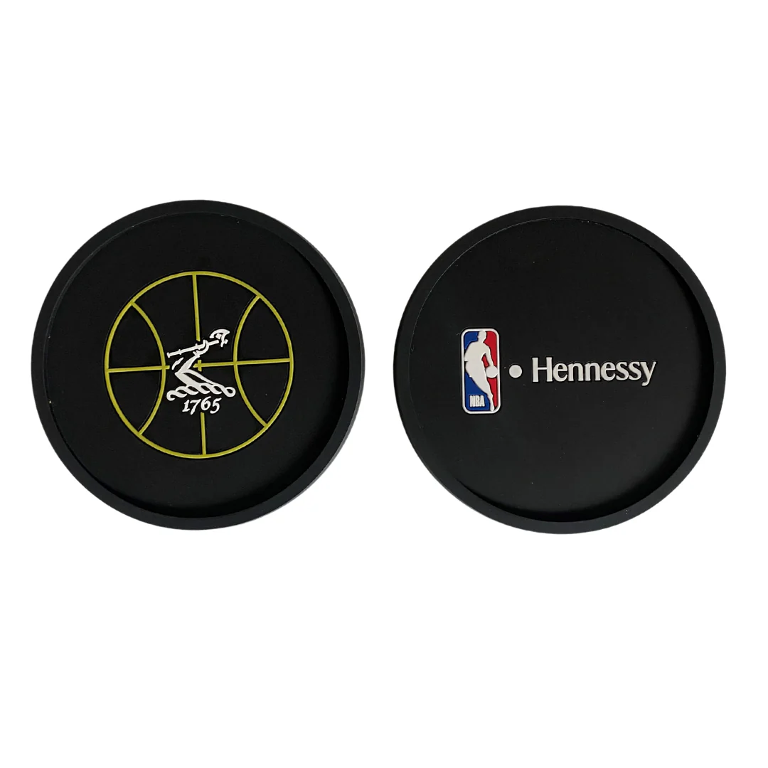 Hennessy x NBA silicon Coaster set of 2
