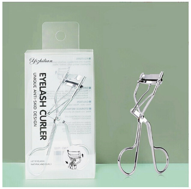 Stainless Steel Curl Silver Eyelash Curler (7028 Eyelash Curler)