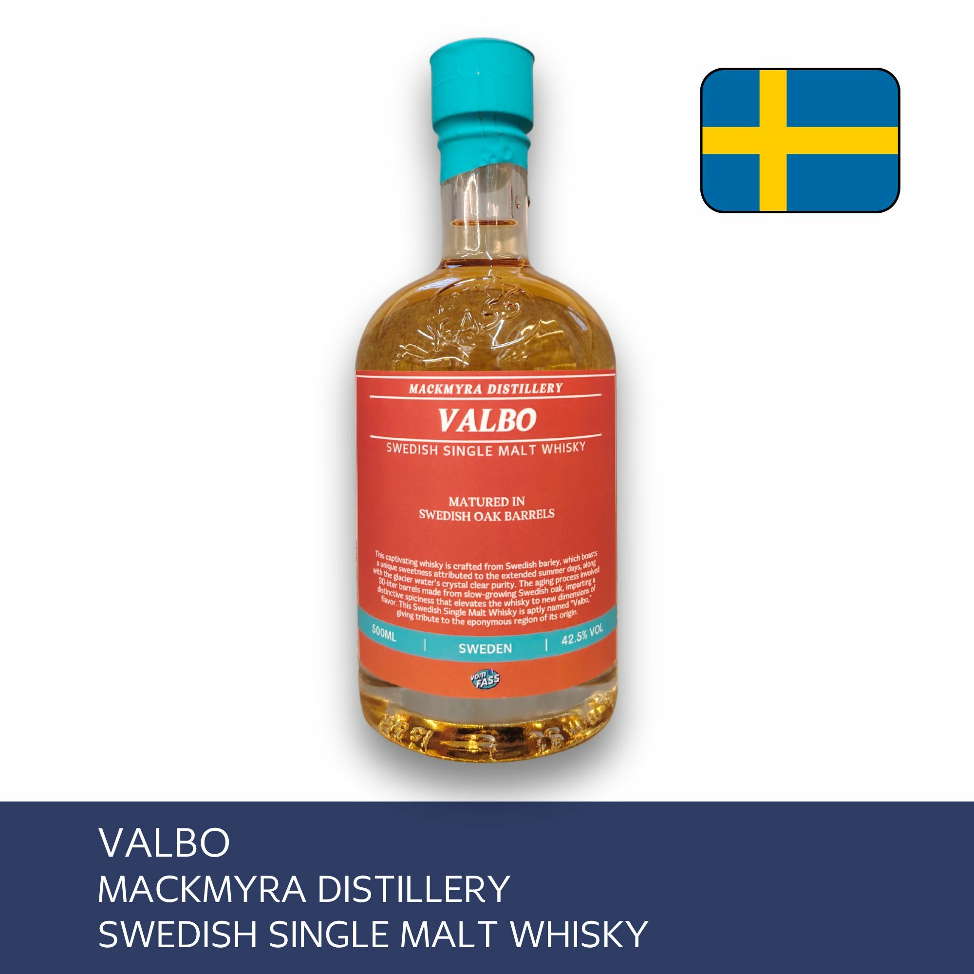 Valbo, Mackmyra Distillery, Swedish Single Malt Whisky