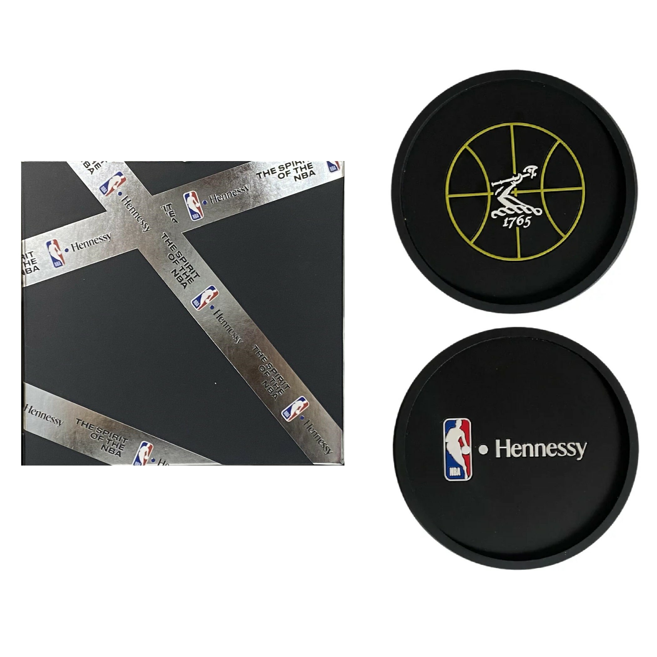 Hennessy x NBA silicon Coaster set of 2