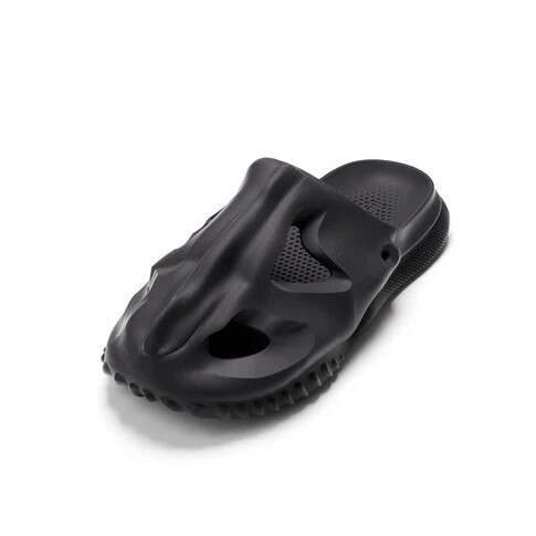 【HelloSlippers  T-Rex Fossil Slide 特殊涼拖鞋 - 黑 】
