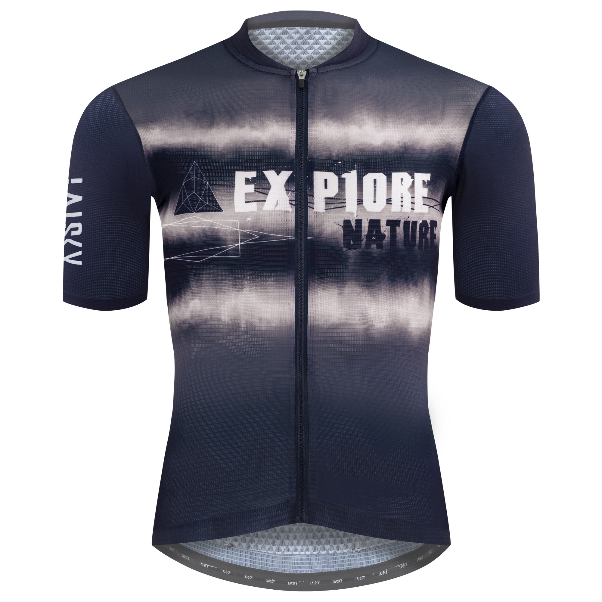 男款空力短車衣 渲染 藍