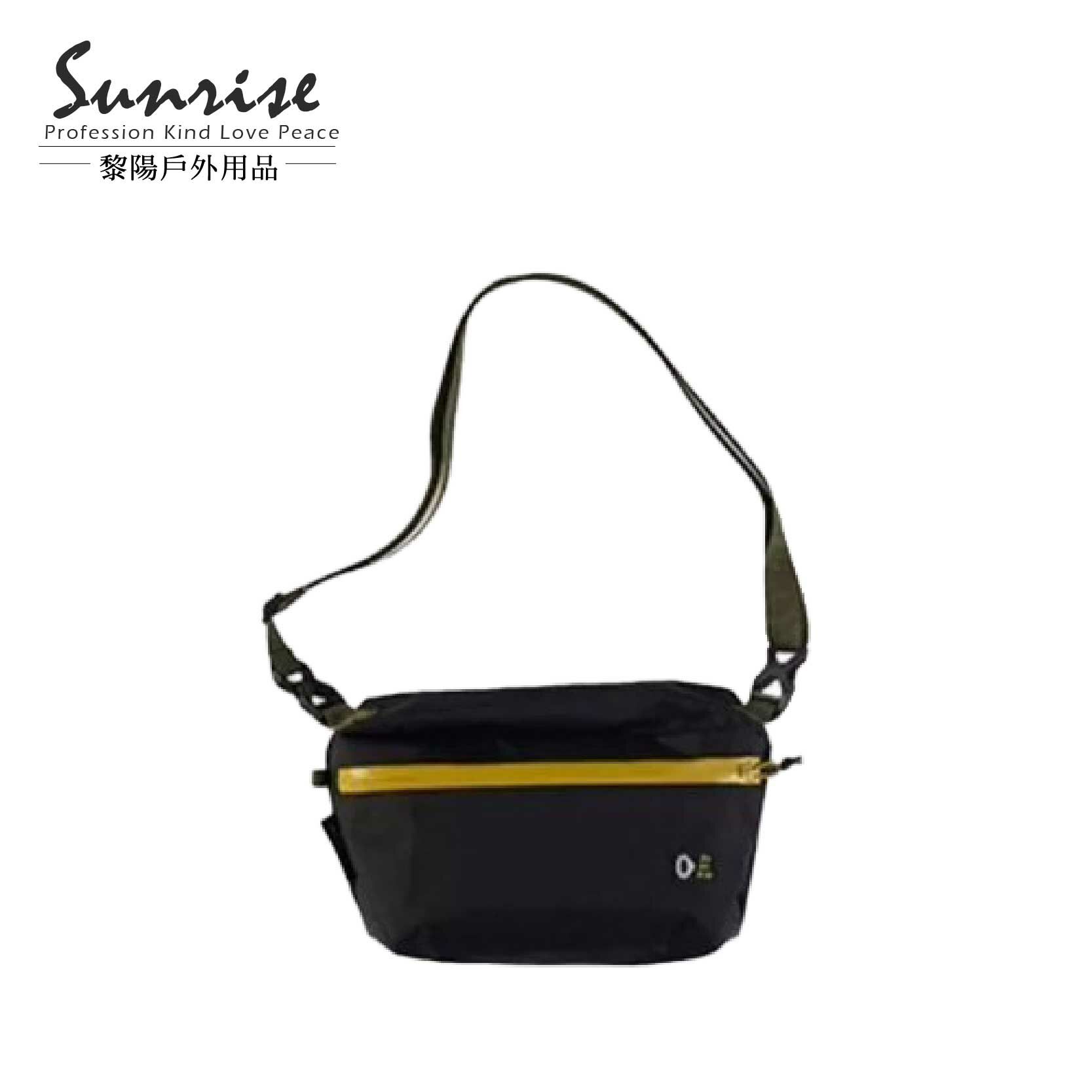 【黎陽】輕量耐磨防水單肩包 (黑、綠) 腰包/大容量/防水包/小包/斜背包/戶外休閒/洗漱包 70CZZ2233