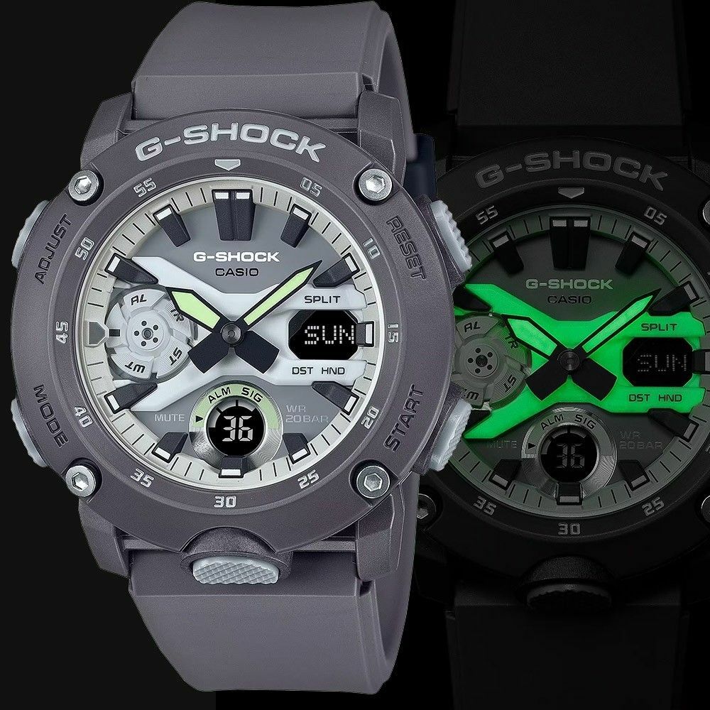 Casio G-Shock GA-2000HD-8A 超強夜光錶面 手錶  (香港行貨)