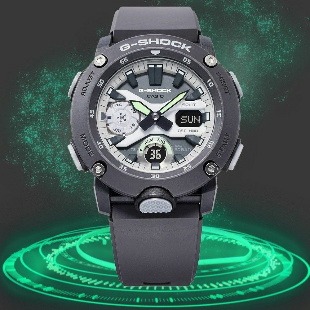 Casio G-Shock GA-2000HD-8A 超強夜光錶面 手錶  (香港行貨)
