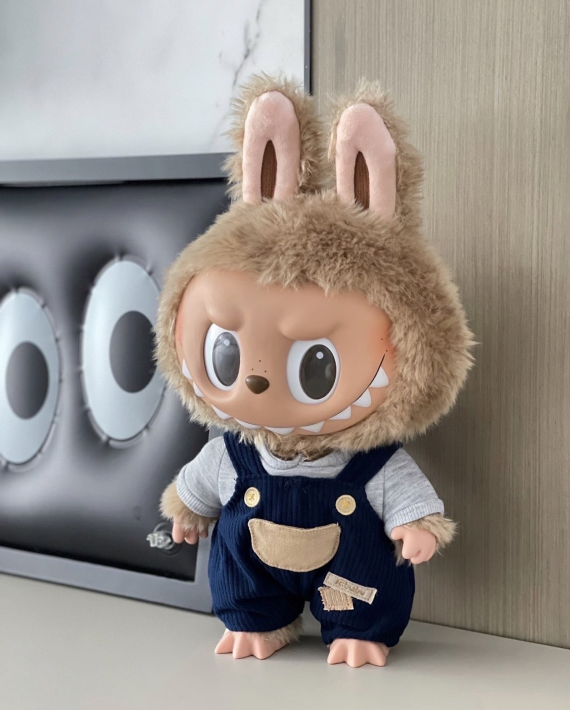 POPMART Labubu time yo chill 玩偶 初代 37cm