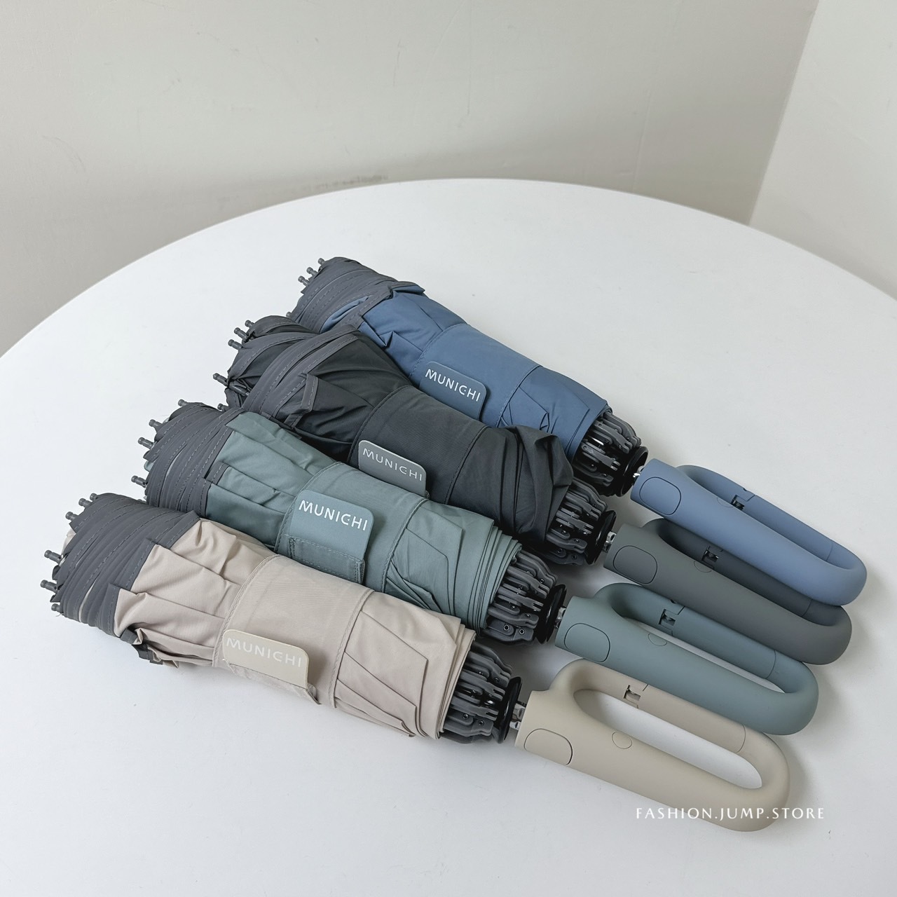 MUNICHI 反向環扣自動摺摺傘 雨傘 反向傘