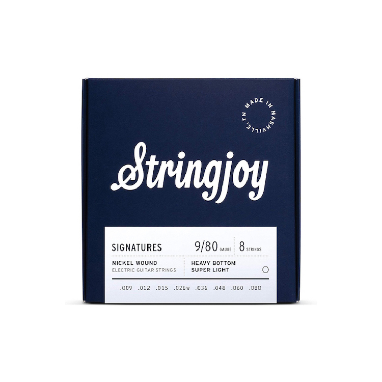 Stringjoy SIGNATURE 09-80 鎳纏繞 8弦電吉他套弦 STRSJ-HVY98