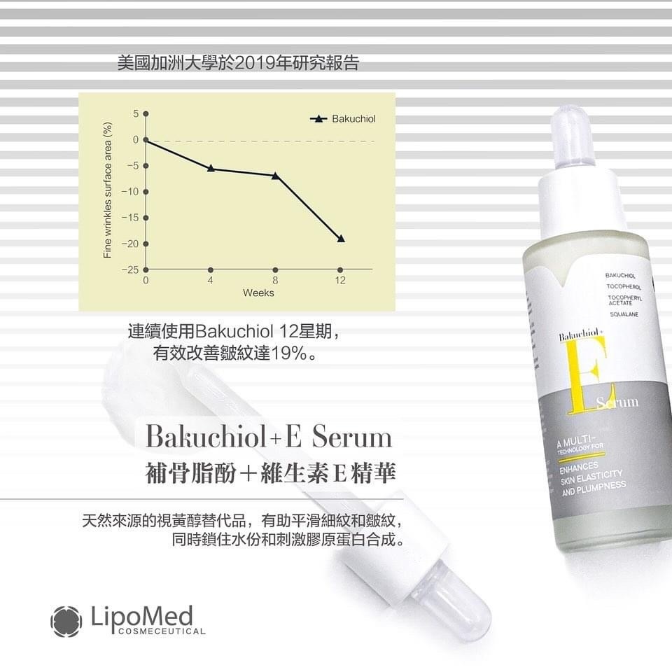 Lipomed Bakuchiol +E Serum 補骨脂酚+維生素E精華 30ml