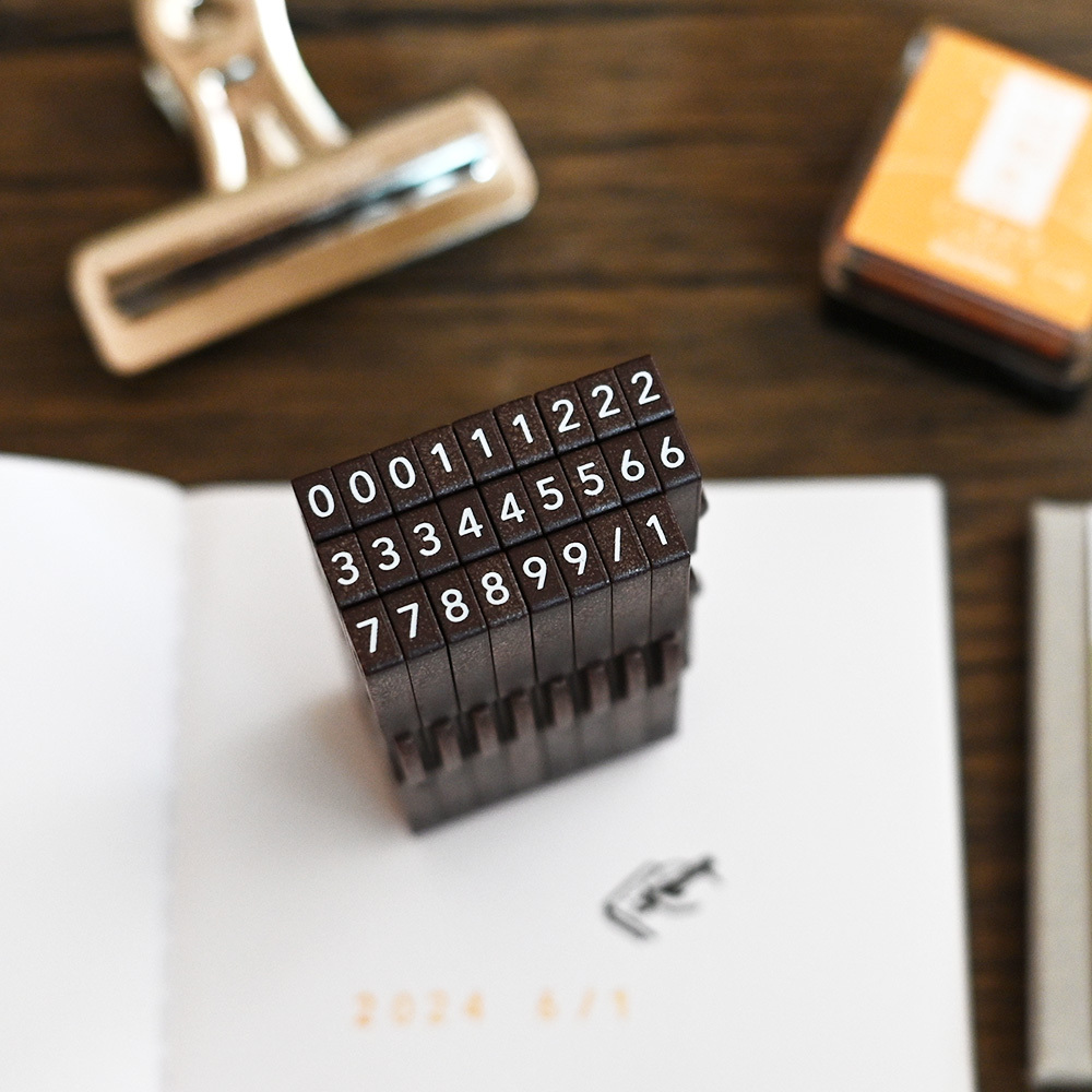 Shachihata 連結式數字印章