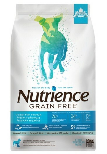 Nutrience 無穀物海洋魚配方 - 10kg（22 磅）