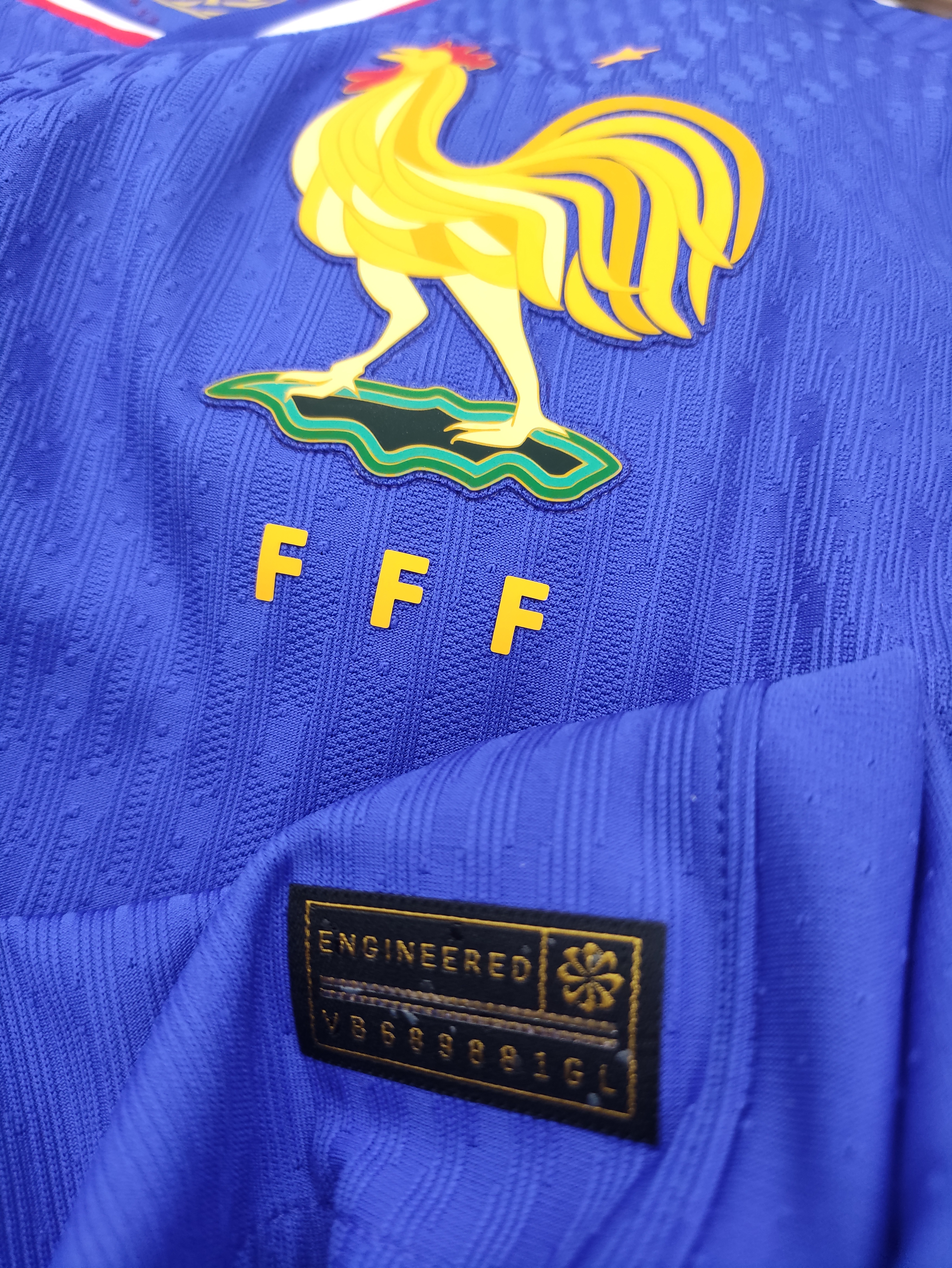 2024法國國家隊主場麥巴比球員版球衣