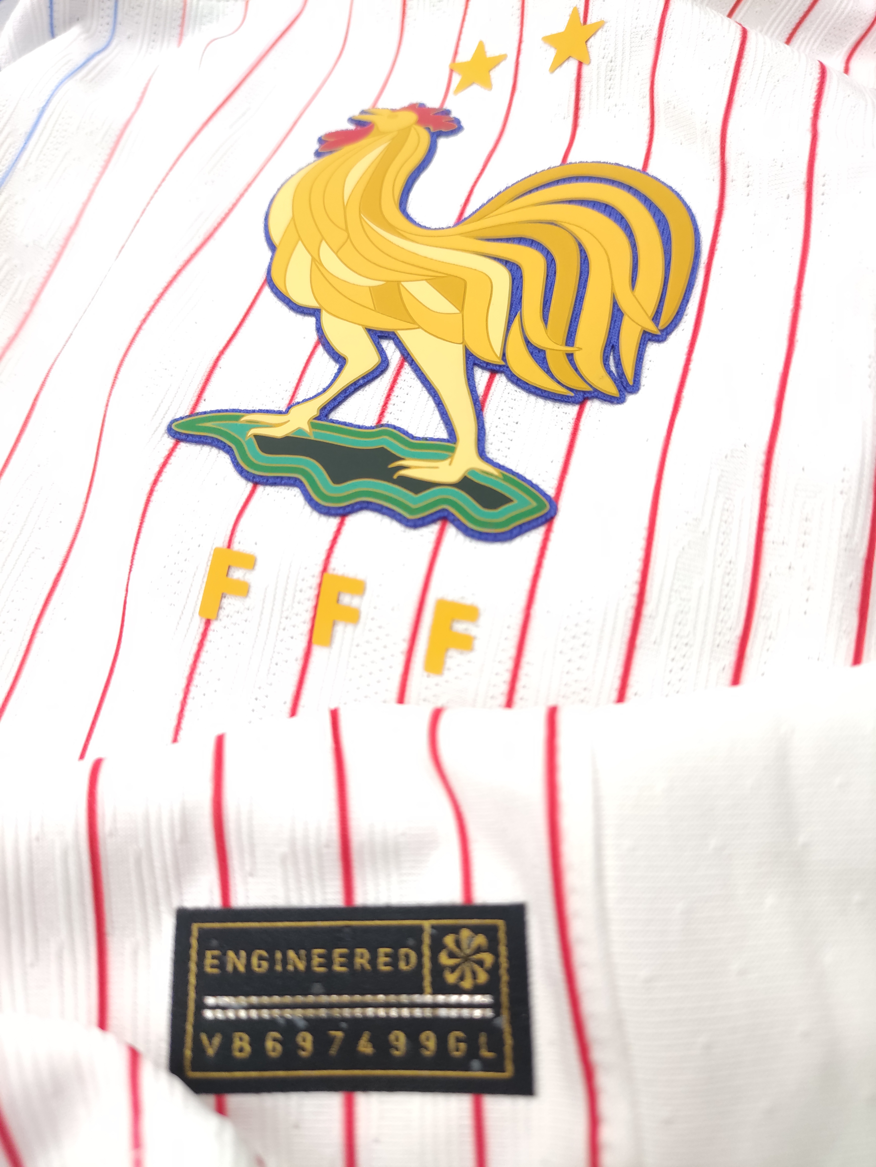 2024法國國家隊作客麥巴比球員版球衣