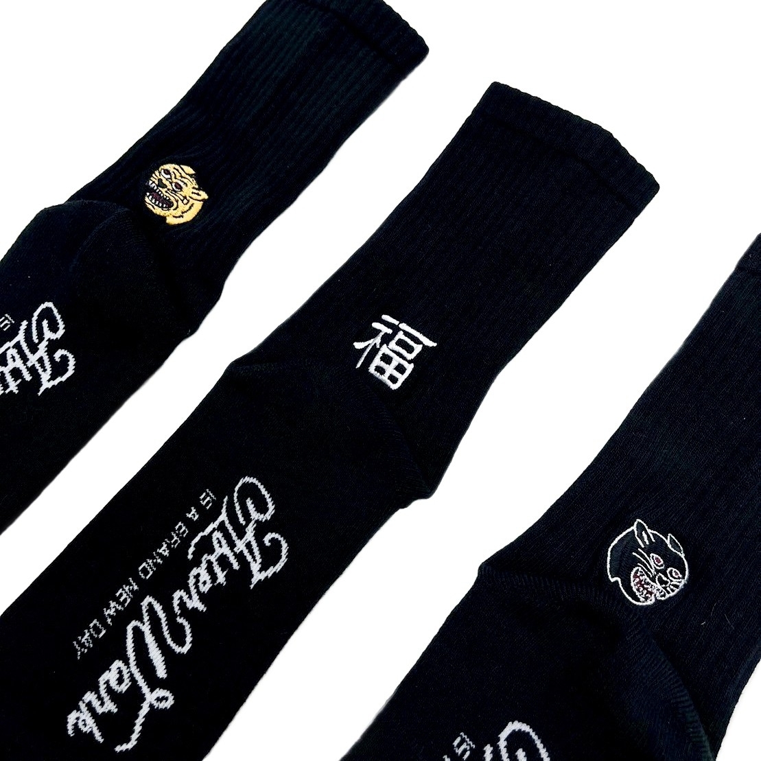 【AFTERWOK】福虎豹三襪套組