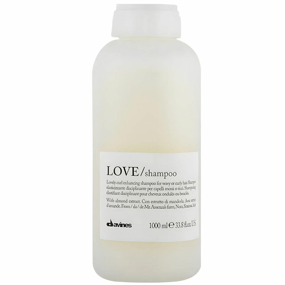 DAVINES - 達芬尼斯 LOVE Curl Shampoo 洗頭水(曲髮) 1000ml