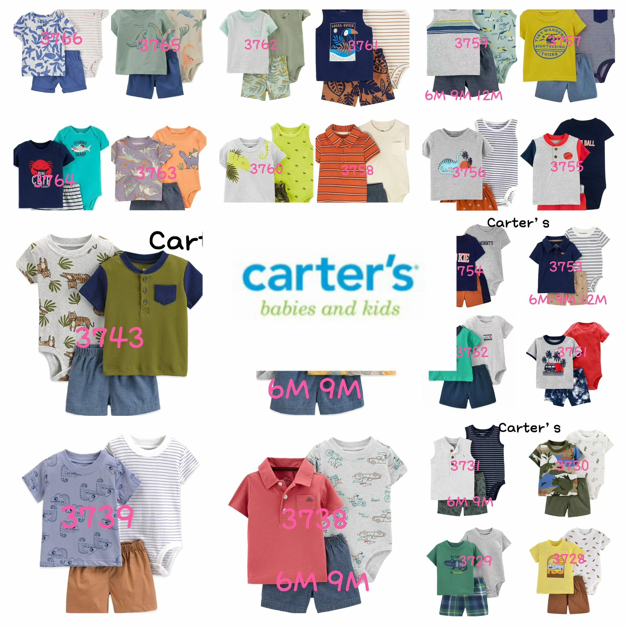 工廠直銷‼️Carter‘s 男童👦🏻3件套裝-2400899