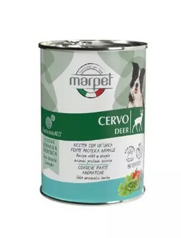 意大利 Marpet Equilibria均衡低敏系列 狗濕糧 400g -鹿肉 [24罐]