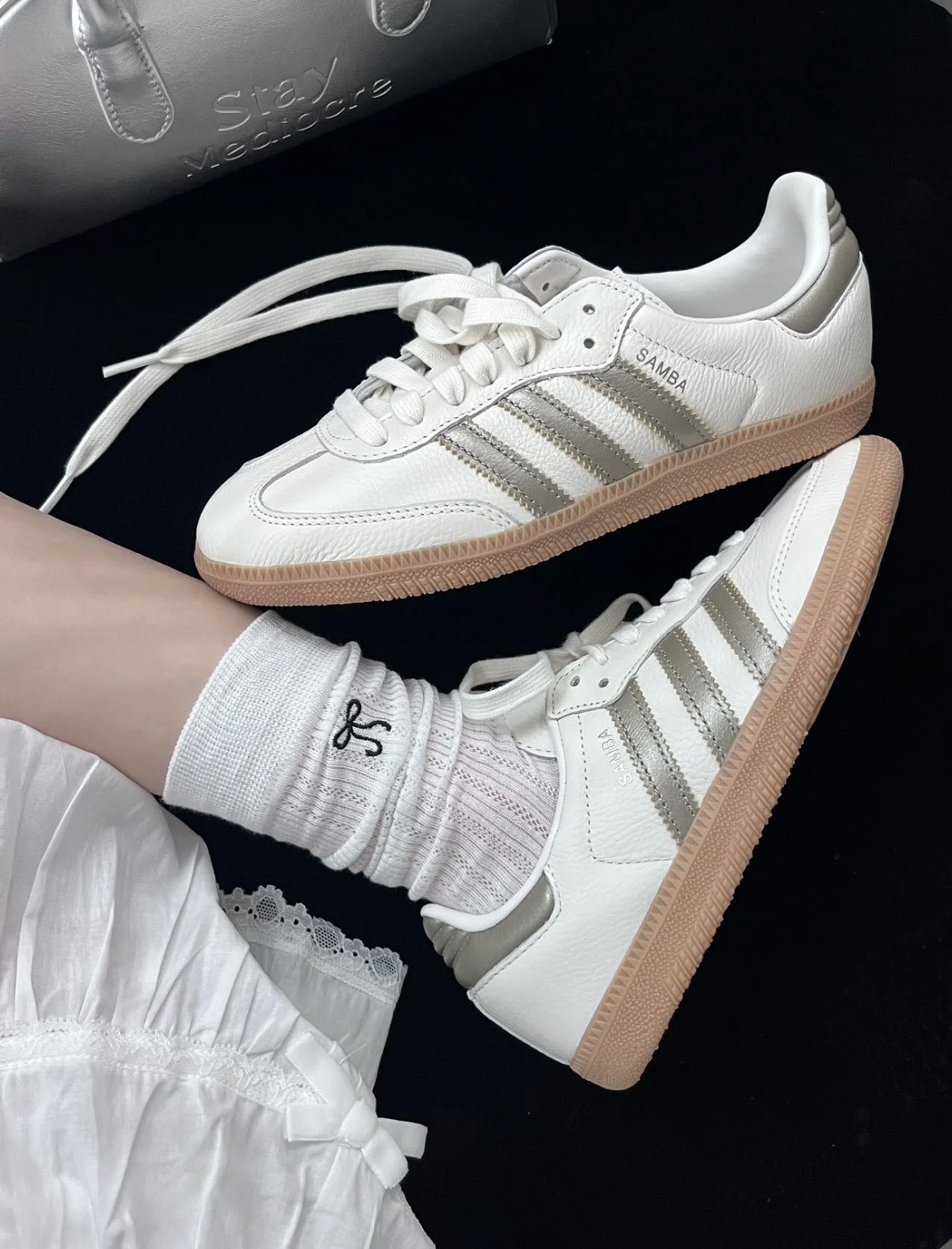 ADIDAS SAMBA OG WONDER GOLD METALLIC 金屬銀 IG1964